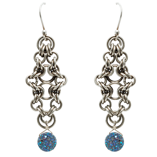 Bicycle Chain Earrings Online Class with Colin Mahler